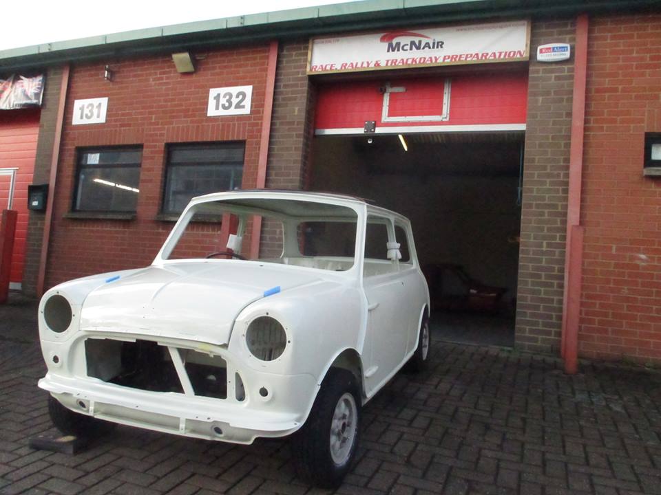 MK2 Mini Cooper S Snowberry white
